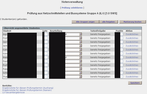 Notenverwaltung